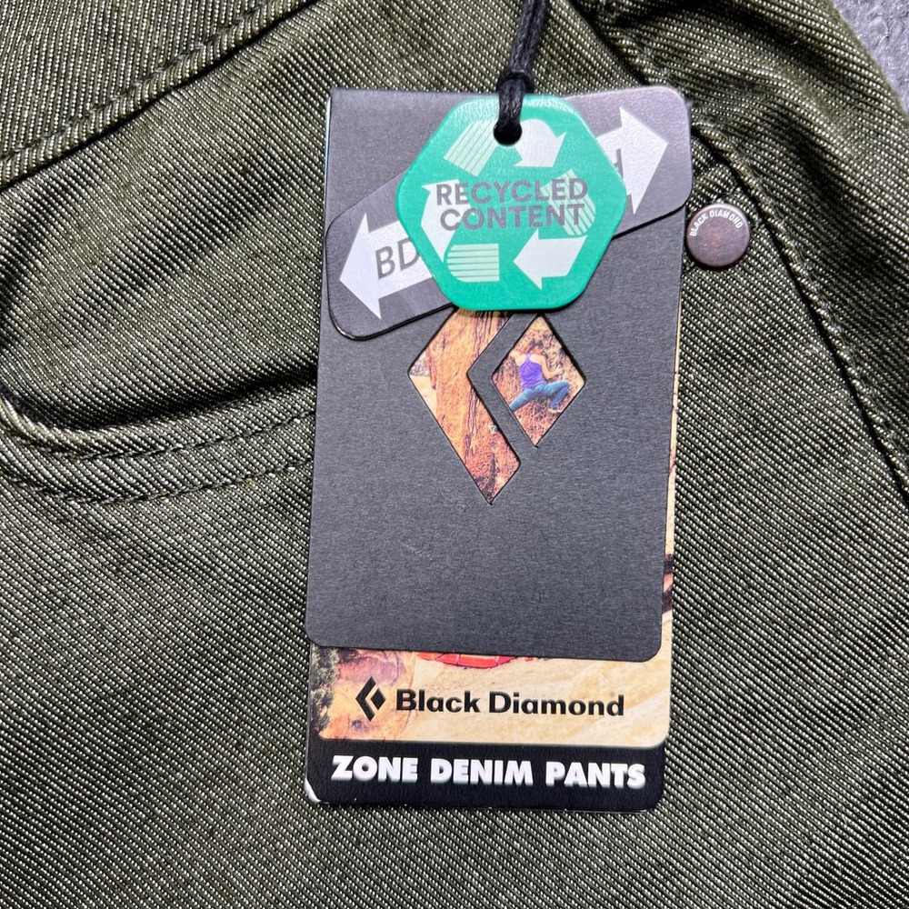 Black Diamond Olive Green Skinny Pants - Picture 10 of 16